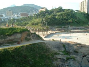 Brasilien Auf den Weg zur Copacabana