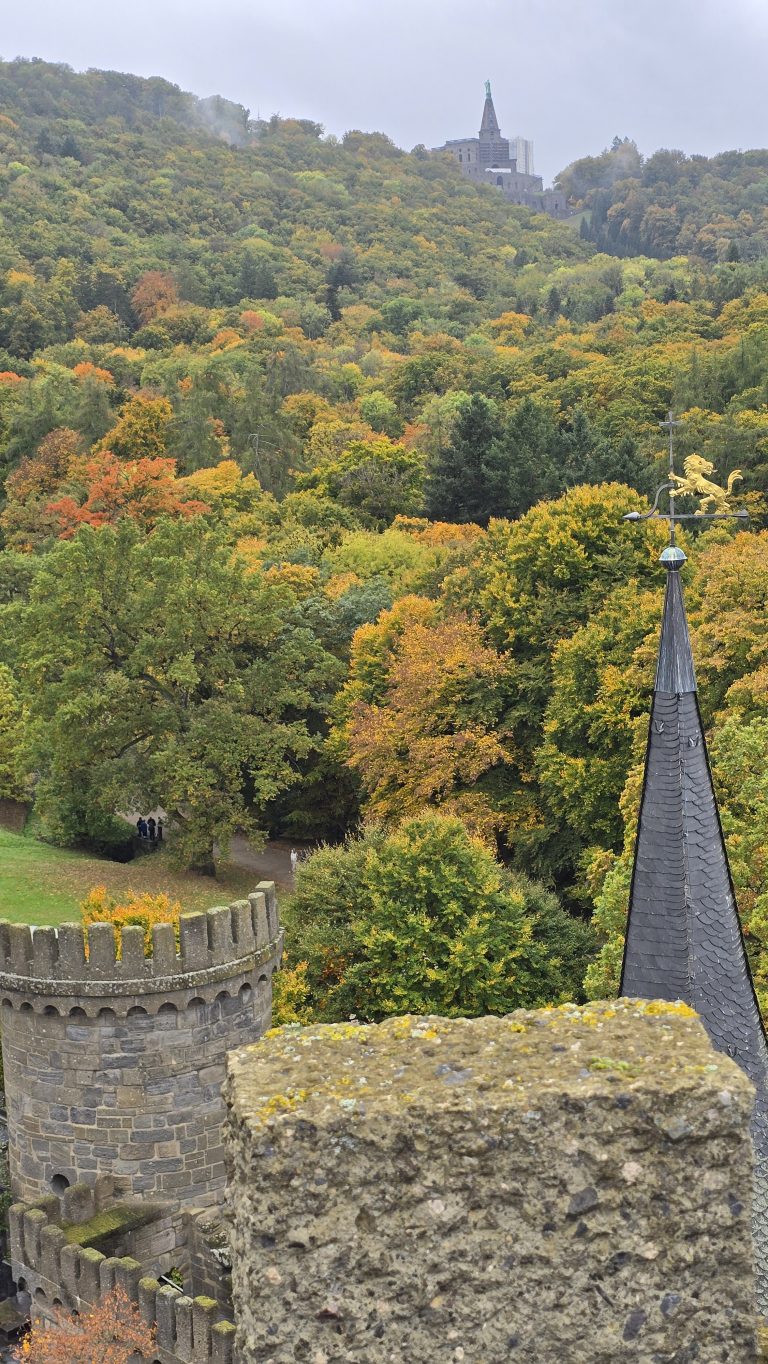 Home Blick vom Turm der Löwenburg