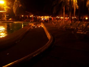 Brasilien Abends im Hotel