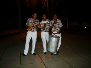 Brasilien Die Musikgruppe Samba de Foz