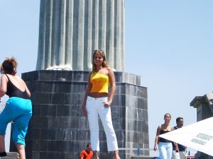 Brasilien Blick auf die Statue