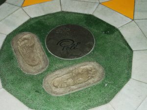 Brasilien Pele´s Fußabdruck