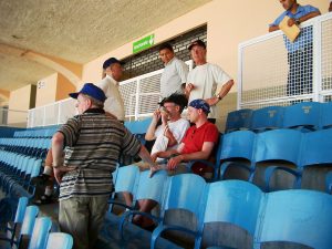 Brasilien Im Stadion