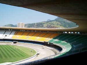 Brasilien Im Stadion