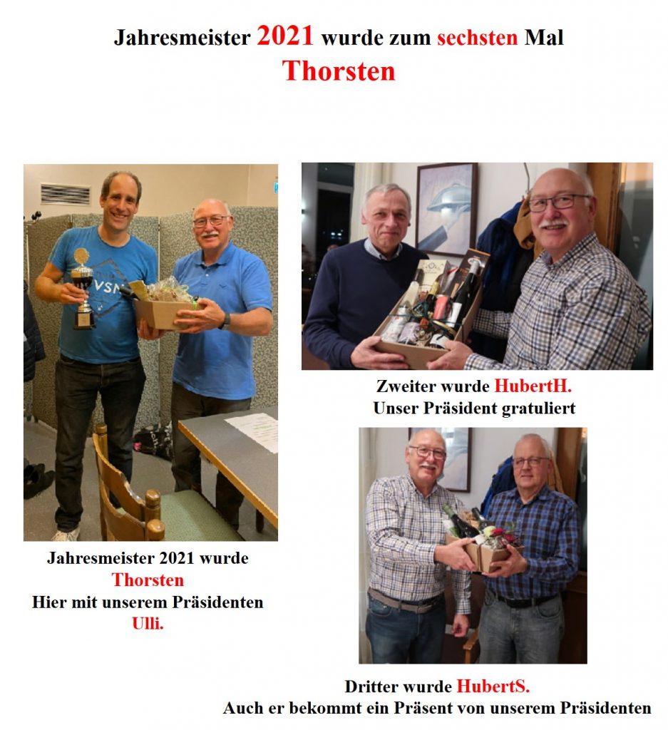 Jahresmeisterseite Jahresmeisterschaft 2021