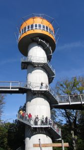 Der Baumwipfelpfad im Nationalparkzentrum Thiensburg