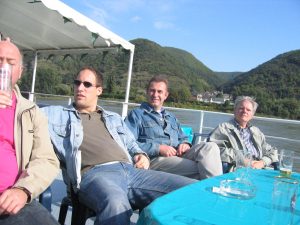 Auf dem Rheindampfer