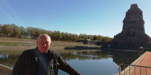 Ulli am Völkerschlachtdenkmal