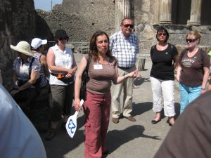 Unsere Fremdenführerin