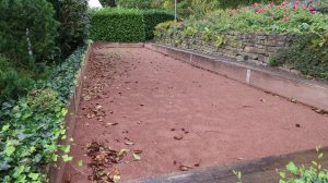 Die Bocciabahn hat Adenauer noch bis kurz vor seinem Tode bespielt