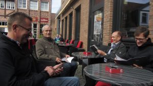 Die Getränkeauswahl ist schwer