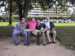 Gut gelauntam Ende der Tour