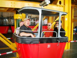 Seilbahn vom Olympiagelände zum Hafen