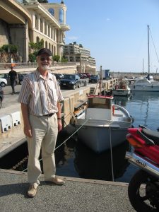 Wolf-Rüdiger am Hafen