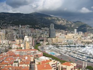 Blick auf Monaco