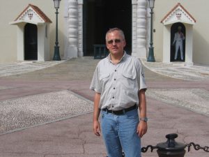 Vor dem Fürstenpalast in Monaco