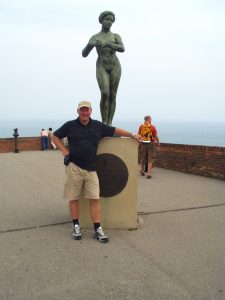 Ulli am Castell de Montjuïc