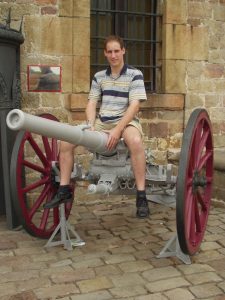 Kanone auf dem Castell de Montjuïc