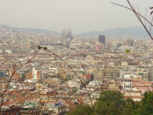 Blick auf Barcelona