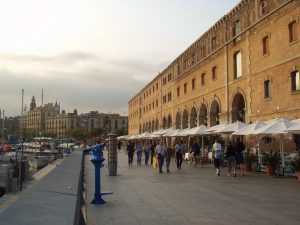 Hotel am Hafen - Hier schockten wir den Kellner