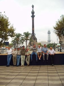 MEN DRUP am Columbus von Barcelona