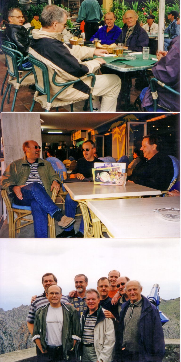 Men Drup in den Kneipen von Mallorca und unten im Tramuntana Gebirge.